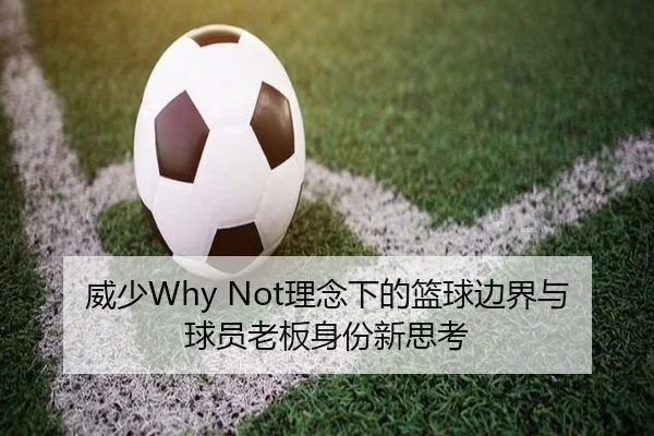 威少Why Not理念下的篮球边界与球员老板身份新思考 | IMSPORTS